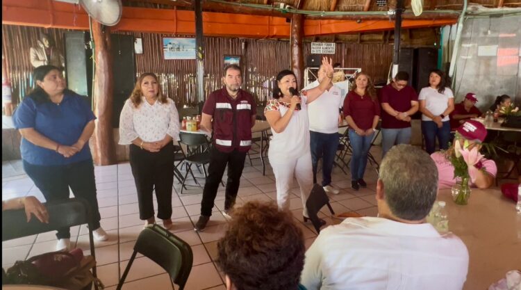 Anuncian Mildred Ávila y Humberto Aldana asambleas informativas sobre reforma al Poder Judicial