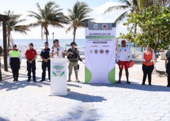 Pone en marcha Blanca Merari el Operativo Vacacional de Verano, temporada 2024 en Puerto Morelos