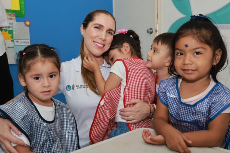 Brinda gobierno de Isla Mujeres atención integral a niñas y niños a través de los Cendis
