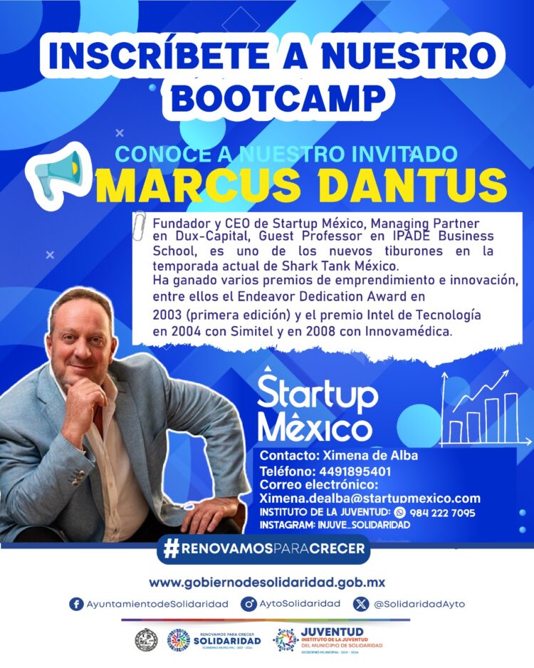 Startup México llega a Playa del Carmen para jóvenes emprendedores