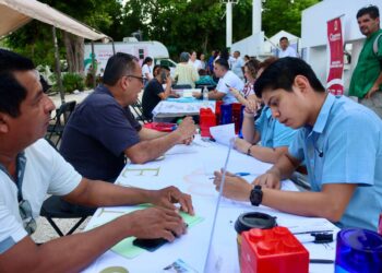 Organizan en Puerto Morelos Feria del Empleo Estatal, “Empléate en tu colonia”