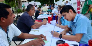 Organizan en Puerto Morelos Feria del Empleo Estatal, “Empléate en tu colonia”