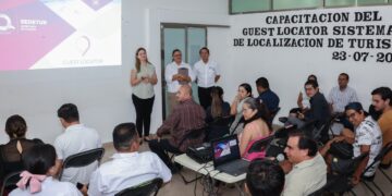 Capacitan a representantes de hoteles de Puerto Morelos sobre el sistema "Guest Locator"
