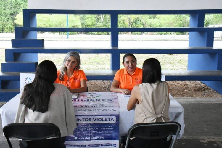 Ofrecen atención integral para mujeres en Playa del Carmen