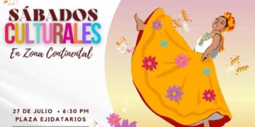 Invitan a familias de Ciudad Mujeres a los sábados culturales en Plaza Ejidatarios