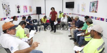Fomenta gobierno de Isla Mujeres nuevas masculinidades entre personal operativo del Ayuntamiento