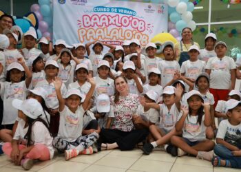 Trabaja gobierno de Atenea Gómez para promover el desarrollo de infancias sanas en Isla Mujeres