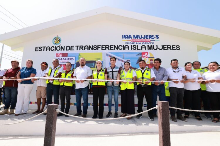 Atenea Gómez transforma y moderniza la Estación de Transferencia de Isla Mujeres