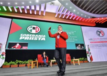 El mensaje de Alito Moreno a los priistas “cínicos” mientras pedía voto para reelegirse