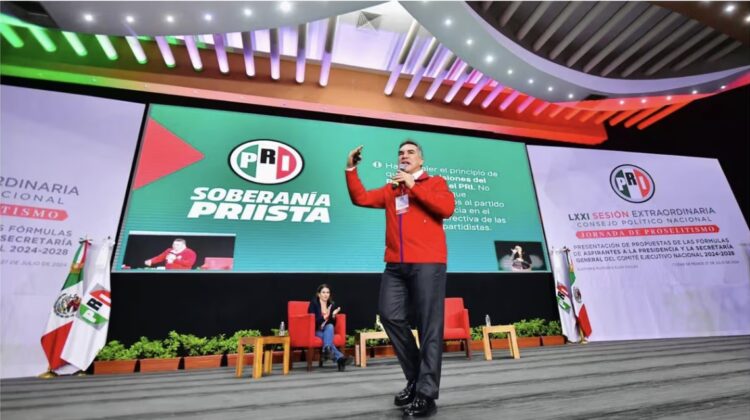 El mensaje de Alito Moreno a los priistas “cínicos” mientras pedía voto para reelegirse