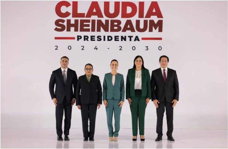 Elogia AMLO cuatro nuevos nombramientos de Sheinbaum para su gabinete