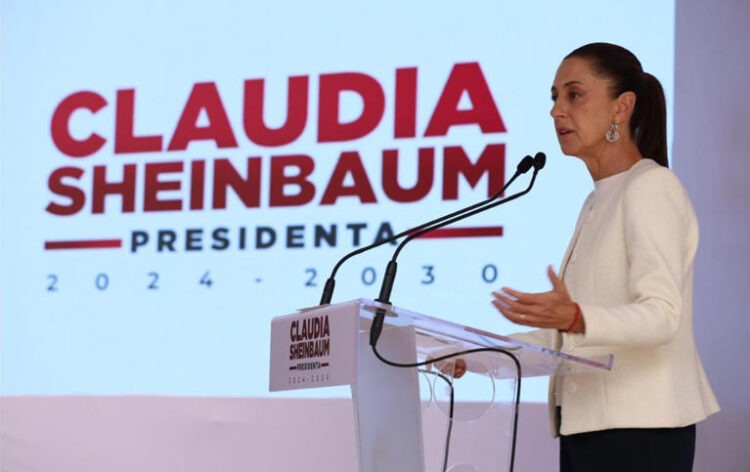 Cree Claudia Sheinbaum cree en la versión del gobernador Rocha Moya