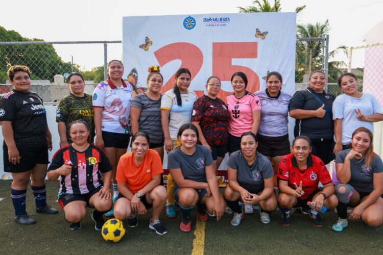 Gobierno de Atenea Gómez organiza actividad deportiva para fomentar la no violencia contra las mujeres
