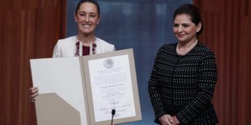 Claudia Sheinbaum, presidenta electa; recibe constancia de mayoría
