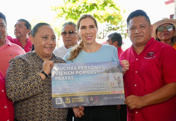 Suma Isla Mujeres voluntades para prevenir el delito de la Trata de Personas