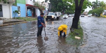 Servicios Públicos de Playa del Carmen, con trabajos preventivos permanentes por lluvias