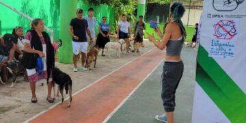 Gobierno de Puerto Morelos fomenta el cuidado de los animales de compañia