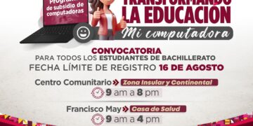 Atenea Gómez amplía programa de subsidio de computadoras en Isla Mujeres