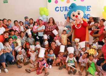 Promueve Atenea Gómez Ricalde infancias sanas y felices en Isla Mujeres