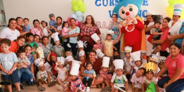 Promueve Atenea Gómez Ricalde infancias sanas y felices en Isla Mujeres