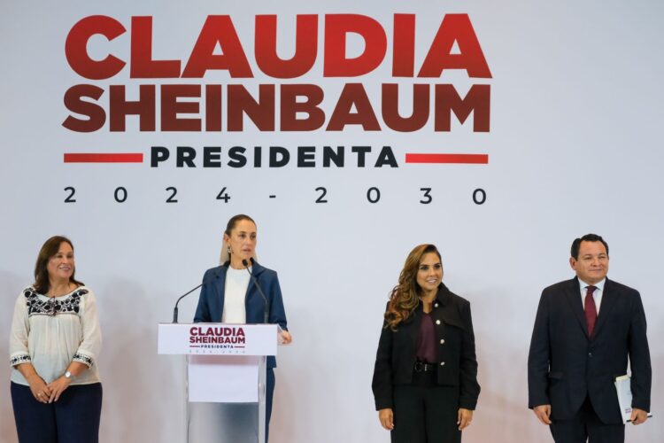 Claudia Sheinbaum anuncia proyectos estratégicos prioritarios para el sureste