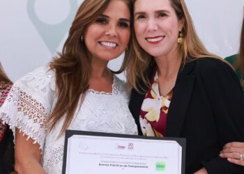 Gobierno de Atenea Gómez recibe reconocimiento ‘Buenas Prácticas de Transparencia’