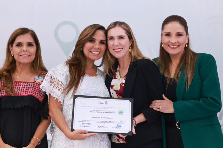 Destaca gobierno de Isla Mujeres entre los primeros lugares a nivel estatal en transparencia