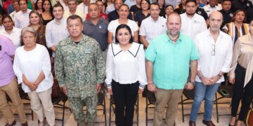 Imparten conferencia sobre seguridad nacional a servidores públicos de Puerto Morelos