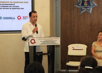 Atestigua gobierno de Cancún enlaces para fortalecer Estado de Derecho en Quintana Roo
