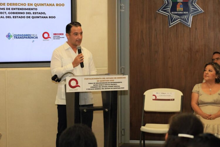 Atestigua gobierno de Cancún enlaces para fortalecer Estado de Derecho en Quintana Roo