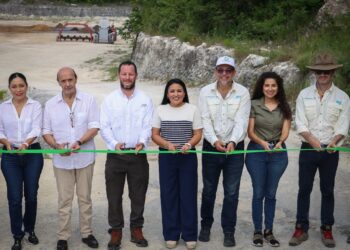 Blanca Merari inaugura primera planta para transformación del sargazo