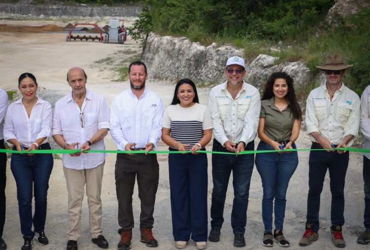Blanca Merari inaugura primera planta para transformación del sargazo