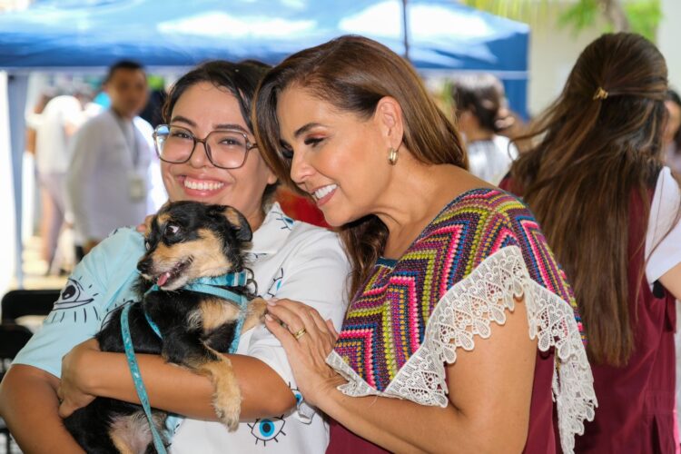 Promueve Mara Lezama campaña de esterilización gratuita para perros y gatos en Cancún