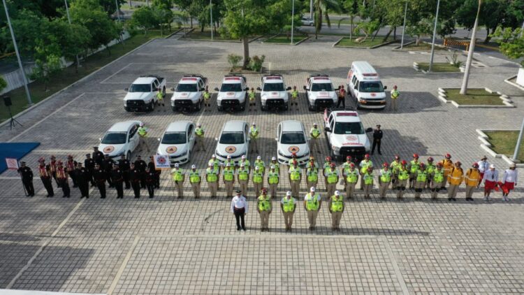 Playa del Carmen cuenta con el mejor equipamiento de Protección Civil en el Estado