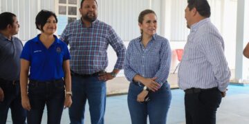 Entregan domo escolar en el fraccionamiento Misión del Carmen