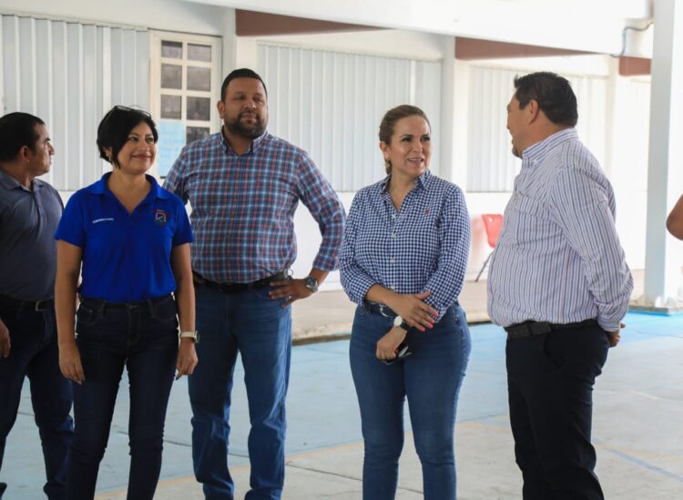 Entregan domo escolar en el fraccionamiento Misión del Carmen