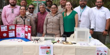 Atenea Gómez da banderazo de la 2da. Jornada Nacional de Lucha Contra el Dengue
