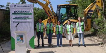 Gobierno de Blanca Merari mejora calidad de vida en zona urbana de Puerto Morelos