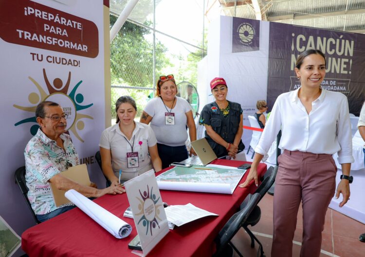 Registran 20 proyectos para presupuesto participativo con la suma de cancunenses: Ana Paty Peralta