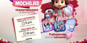 Anuncia Atenea Gómez entrega de mochilas en Isla Mujeres