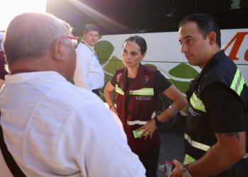 Ana Paty Peralta obliga cumplimiento de tarifa del servicio de transporte público en Cancún