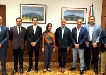 Mara Lezama se reúne con próximo secretario de la SICT para analizar proyectos de movilidad