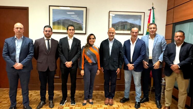 Mara Lezama se reúne con próximo secretario de la SICT para analizar proyectos de movilidad