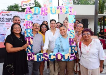 La educación es la mejor herencia para nuestros hijos, asegura Estefanía Mercado