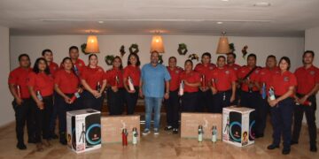 Celebran a tragahumos de Puerto Morelos
