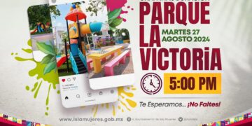 Inaugurará Atenea Gómez nuevo parque La Victoria en Ciudad Mujeres