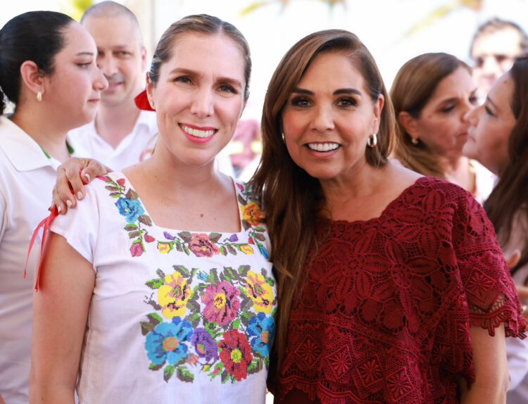 Atenea Gómez reconoce trabajo de Mara Lezama para fortalecer la movilidad en Quintana Roo