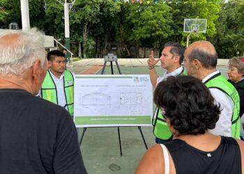 Anuncian rehabilitación de espacios deportivos en Puerto Morelos
