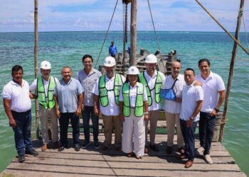 Pone en marcha Blanca Merari la rehabilitación del muelle de pescadores de Puerto Morelos