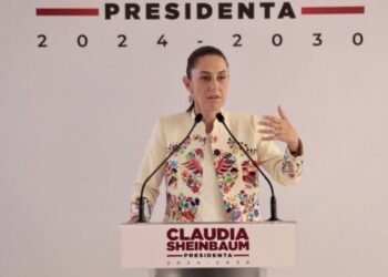 Claudia Sheinbaum, presidenta, determina el Tribunal Electoral